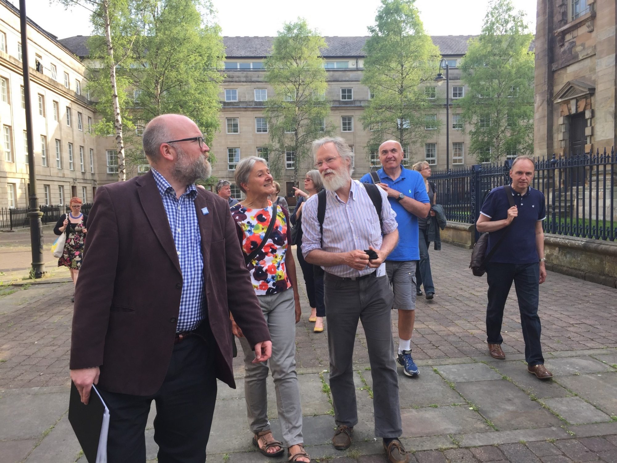 The Tenement Renaissance City – the New Gorbals and Laurieston

Our walking tours are taken by GCHT Building Grants Officer, Niall Murphy who is a walking encyclopaedia of knowledge!