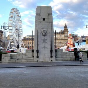 The cenotaph at George Square